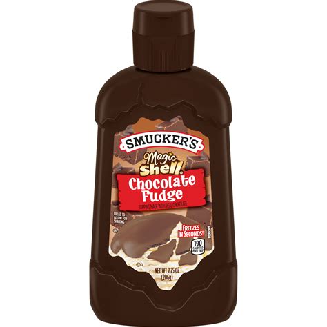 Experience the culinary magic with every bite of Smuckers sauce.